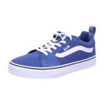 Vans Filmore erkek spor ayakkabısı, Süet kanvas mavi beyaz, 45 EU