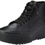 Vans Filmore Hi konik platform St kadın spor ayakkabısı, Tumble Black Black, 38 EU
