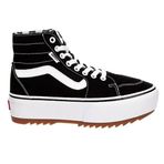 Vans Filmore Hi Tapered Platform Siyah Kadın Günlük Spor Ayakkabı