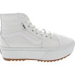 Vans Filmore Hi Tapered Platform Spor Ayakkabı Kadın Beyaz Kalın Taban Konforlu Tasarım