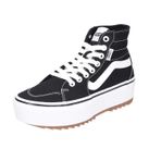 Vans Filmore Hi Tapered Platform ST Siyah Kadın Günlük Spor Ayakkabı