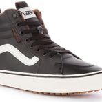 Vans Filmore Hi Vansguard Deri Siyah Marshmallow Erkek Spor Ayakkabı