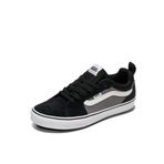 Vans Filmore Spor Ayakkabı Süet Kanvas Beyaz, 45 EU, VN0A3MTJIJU1, Siyah, Erkek