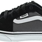 Vans Herren Filmore Suede/Canvas Sneaker, Siyah süet kanvas siyah kalay Ug7, 34 EU