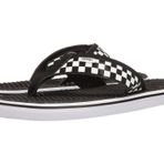 Vans Kadın Flip Flop Sandalet, (La Costa) Dama Tahtası/Siyah/Beyaz, 14.5 Women/13 Men