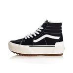 Vans Kadın Sk8-Hi Yığılmış Spor Ayakkabı, Siyah, 40 EU