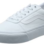 Vans Kadın Ward Platform Canvas spor ayakkabı,Weiß Canvas White 0rg,42 EU