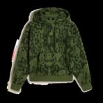 Vans Kadınlar İçin Mte Kennett Printed Po Nefes Alabilen Kumaşlı Uzun Kollu Spor Sweatshirt - Yeşil - XS