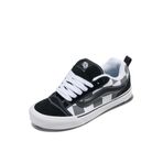 Vans Knu Skool Siyah - Gri%100 Sığır Derisi Lifestyle Ayakkabı, 45, 5003368051, Siyah - Gri, Erkek