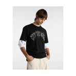 Vans Metal Arch Ss Erkek T-Shirt Vn000M47Blk1,Siyah S