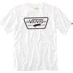 Vans MN FULL PATCH Beyaz Erkek Kısa Kol T-Shirt - Beyaz - Siyah - 2XL