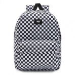Vans Mn Old Skool Check Backpack Sırt Çantası Damalı Beyaz
