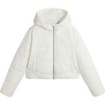 Vans Mte Foundry Crop Puff Hood Kadın Bej Mont