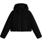 Vans Mte Foundry Crop Puff Hood Kadın Siyah Mont - L