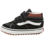 Vans Mte Sk8-Mid Reissue V Bebek Spor Ayakkabı Siyah Sığır Derisi Malzeme ile Konforlu Tasarım