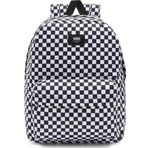 Vans Old Skool Check Sırt Çantası Siyah Beyaz