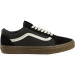 Vans Old Skool Kadın Siyah Spor Ayakkabı Düz Taban Tekstil Malzeme ile Günlük Kullanıma Uygun