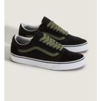 Vans Old Skool Kadın Spor Ayakkabı Koşu ve Yürüyüş İçin İdeal Nefes Alabilir Yapı 40 Numaralı - Siyah - Yeşil