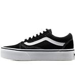 Vans Old Skool Platform Sneaker, 38,5, 0A3B3UY281-35, Siyah, Kadın