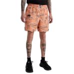 Vans Primary Print Elastic Erkek Turuncu Deniz Şortu
