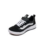 Vans Range Exp Spor Ayakkabısı Süet Deri Tuval Siyah Beyaz, 36.5 EU, VN0A5ELAIJU1, Süet deri tuval siyah beyaz, Kadın
