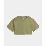 Vans Relaxed Crop Wash Ss Tee - XS - Yeşil