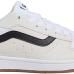 Vans Ryland Ls erkek spor ayakkabısı, Yb2 süet kanvas beyaz siyah, 40.5 EU