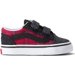 Vans Siyah - Kırmızı Bebek Yürüyüş Ayakkabısı VN000CTGREB1-OLD Skool V