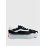 Vans Siyah ve Beyaz Kadın Deri Lifestyle Ayakkabı VN000DC4BA21 Brooklyn LS Platform