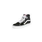 Vans Sk8-Hi, Unisex-Yetişkin Yüksek Spor Ayakkabıları, Siyah, 4,5 UK