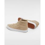 Vans Sk8-Hi VN000CMX4MG1 Kadın Sneakers Düz Tabanlı Süet Malzeme ile Şık Tasarım