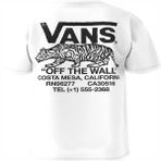 Vans Sneaky Ss Erkek Tişört VN000M3YWHT1 - Beyaz