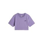 Vans Style 76 II Crew Crop Tişört, M, 26-VN000P5V-1, Mor, Kadın