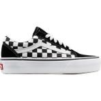 Vans Ua Old Skool Platform Damalı Sneaker - Siyah