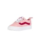 Vans Unisex Ward Slip-on çocuk spor ayakkabısı, Parlak Mercan Allık, 17.5 EU