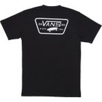 Vans VN0000F8Y281 Full Patch Back SS TEE Siyah Erkek T-shirt