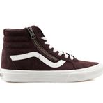 Vans VN0007NZDRB1 SK8 Hi Reissue Side Zip Kırmızı Kadın Günlük Ayakkabı