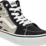 Vans Vn000Cwy Filmore Hi Sneakers Gri-Siyah Çocuk Spor Ayakkabı