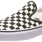Vans VN000EYEBWW1 Classic Slip On Beyaz Siyah Unisex Günlük Ayakkabı