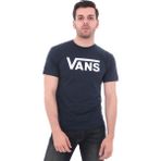 Vans Vn000Gggnav1 Classic Erkek T-Shirt Lacivert - XS