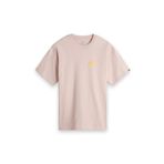 Vans Vn000K42 Brush Script Loose Ss Gül Kurusu Erkek T-Shirt, SEPIA ROSE, L