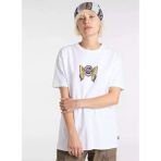 Vans VN000NXCWHT1-ETHEREAL Os Ss Beyaz Yuvarlak Yaka Normal Düz Kadın T-Shirt - XS