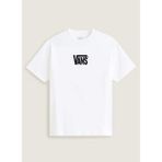Vans VN000SWDYB21 Stretch Logo Ss T Beyaz Düz Yaka Normal Erkek T-Shirt