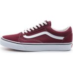 Vans VN0A38G15U71 Kadın Ua Old Skool Spor Ayakkabı Bordo Düz Taban Nefes Alabilir Tekstil Malzeme ile Koşu ve Yürüyüş İçin İdeal