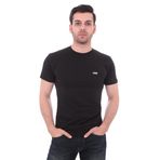Vans VN0A3CZEY281 Siyah Left Chest Logo Tee Erkek T-Shirt