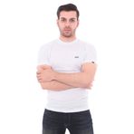Vans VN0A3CZEYB21 Beyaz Left Chest Logo Tee Erkek T-Shirt
