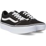 Vans Vn0A4Uuv My Ward Platform Sneakers Siyah Çocuk Spor Ayakkabı 31