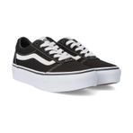 Vans Vn0a4uuv My Ward Platform Sneakers Siyah Çocuk Spor Ayakkabı