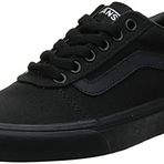 Vans Ward Suede Canvas Siyah Kanvas Kadın Spor Ayakkabı