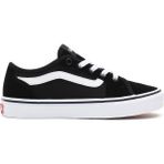Vans WM FILE DECON Kadın Sneaker Kauçuk Waffle Dış Taban ve Güçlendirilmiş Ayakkabı Burnu - Siyah - Beyaz